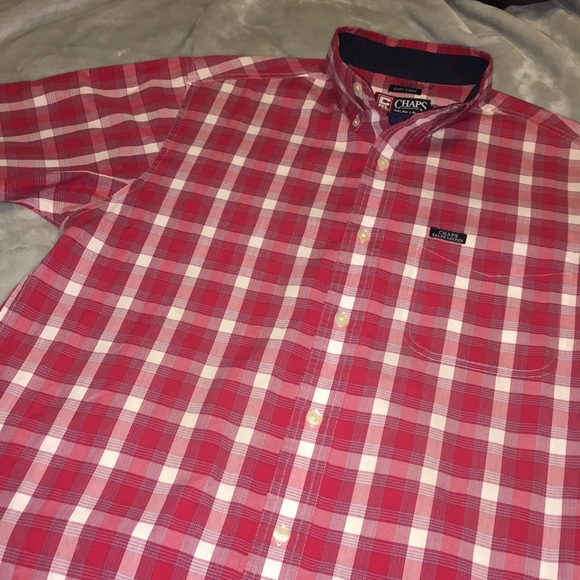 CHAPS by Ralph Lauren short sleeve button up Sz S - Picture 4 of 4